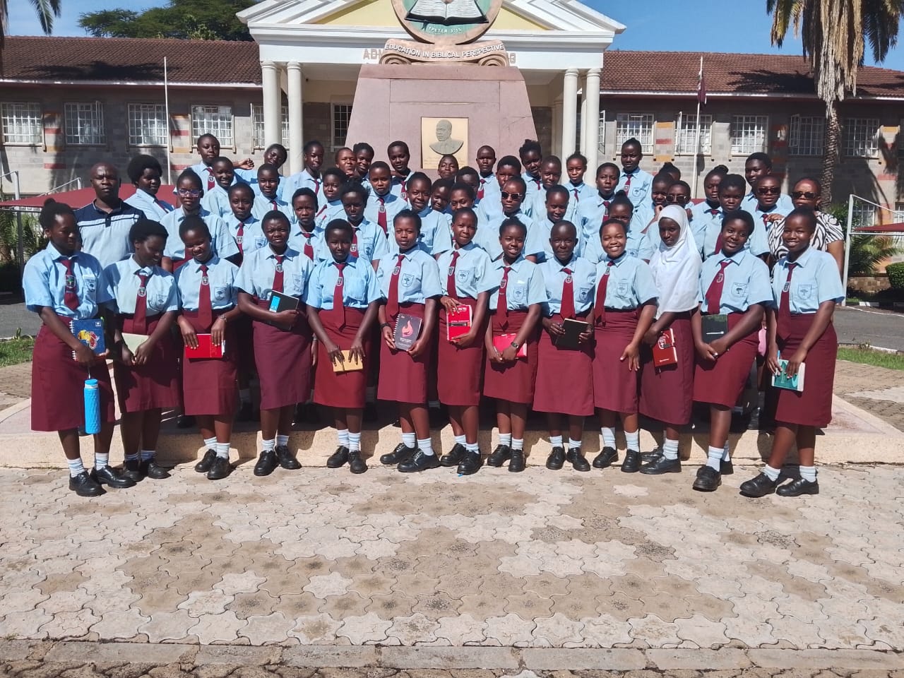 Reward Visit to Kabarak University for High-Achieving Students